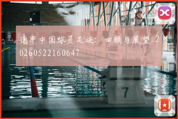 德甲中国球员足迹：回顾与展望_20260522160647
